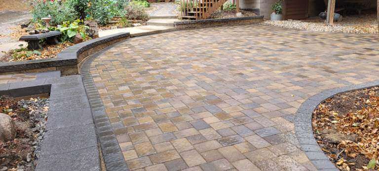 Brick patio 4