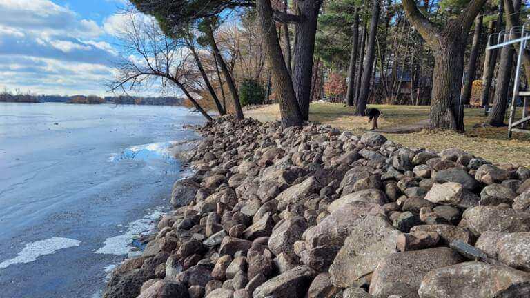 Lakeshore restoration
