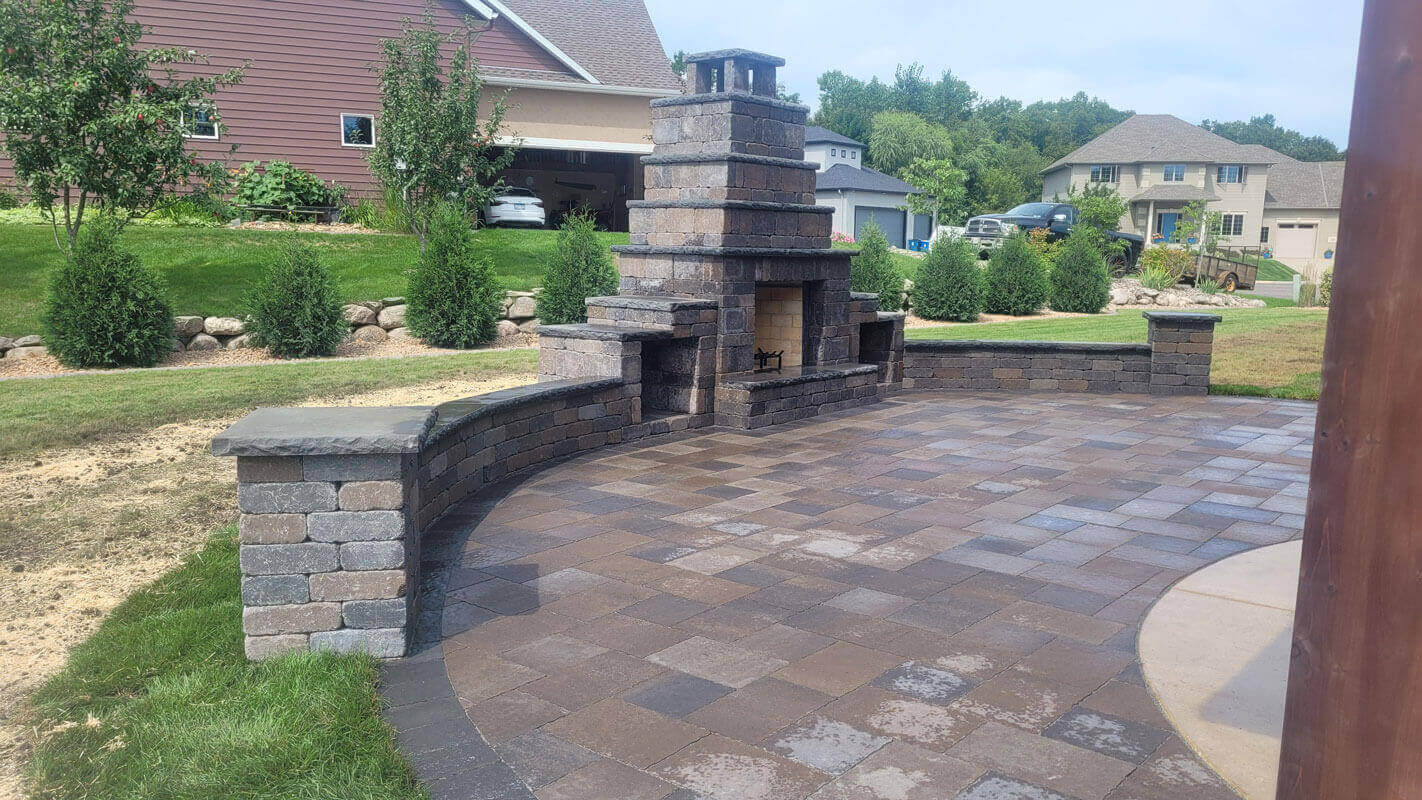 Outdoor Fireplace